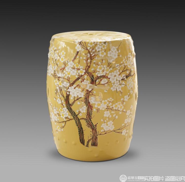 Jingdezhen sứ phân mát bến tàu Châu Âu cá tính hiện đại trang trí nội thất loại ghế khu dân cư đồ nội thất vườn thay đổi giày phòng tắm ghế tựa bệt