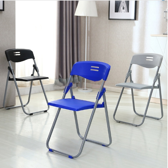 Reinforcement meeting chair Folding Chair Office Chair Exhibition Training Chair Leaning Back Chair Computer Chair Active Chair
