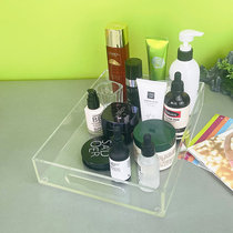 Cosmetics contain box tabletop acrylic tray toilet bathroom toilet transparent sample room skin care products