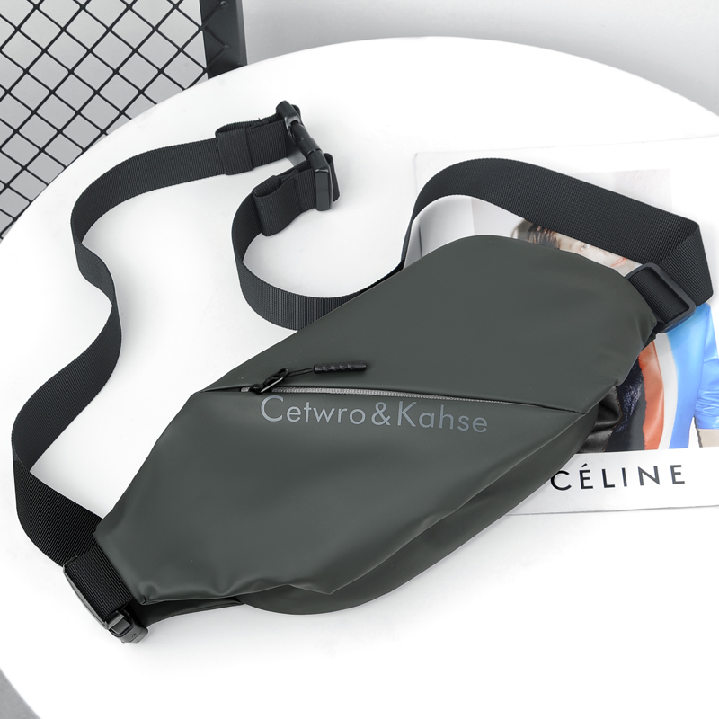 2021 new chest backpack large capacity messenger bag Oxford cloth chest bag canvas shoulder bag Japanese and Korean small backpack tide