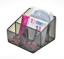 Remote Control Storage Rack Tea Table Makeup Box Creative Metal Desktop Organizer Storage Clutter Living Room Pencil Case Hot Sell Black