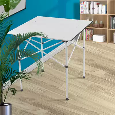 Ultra light outdoor folding picnic barbecue table casual portable adjustable free lifting aluminum alloy table