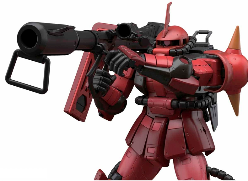 Mô hình Gundam Bandai RG 26 MS-06R-2 True Red Lightning Johnny Tính cơ động cao đặc biệt Zaku II - Gundam / Mech Model / Robot / Transformers