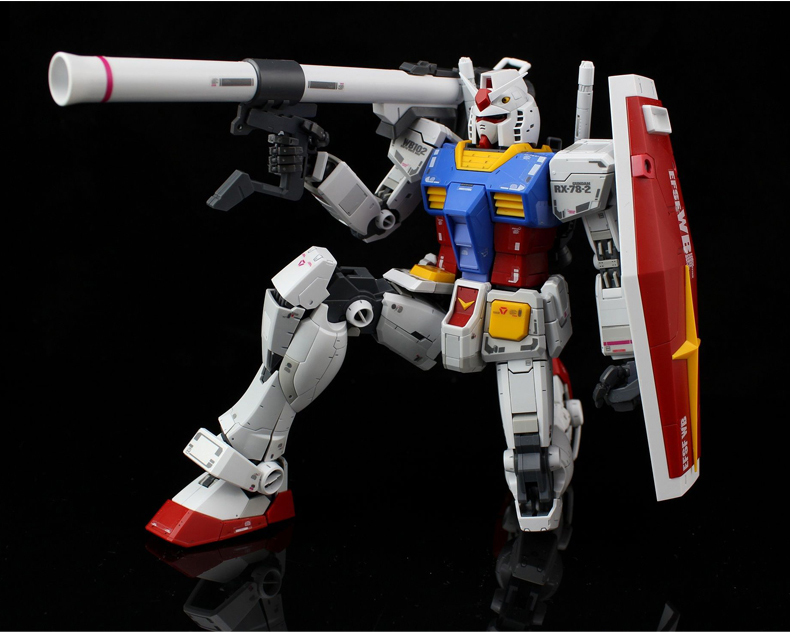Mô hình Bandai Gundam MG1 / 100 RX-78-2Gundam Yuanzu lên đến phiên bản Ver.3.0 được lắp ráp để gửi khung - Gundam / Mech Model / Robot / Transformers mô hình gundam mini