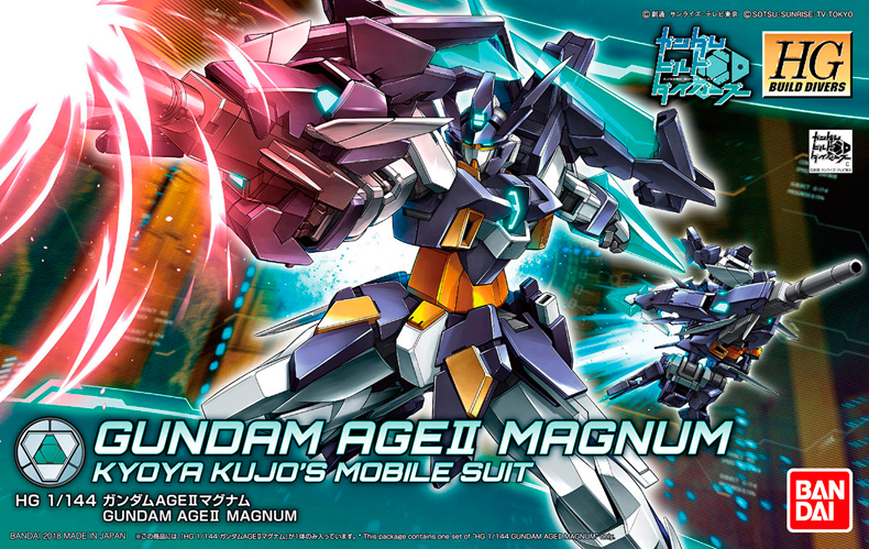 Người mẫu Bandai Gundam HGBD 1 144 AGE Gundam Stalker Á quân AGEII Magnum - Gundam / Mech Model / Robot / Transformers các loại mô hình gundam	