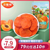 Mimosa Exotic Fruit Dried Red Apricots 100g Dried dried apricots Dried dried apricots Natural dried apricots Leisure snacks Candied apricots