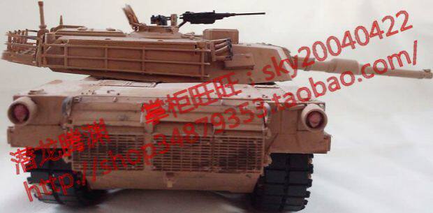 Модель военной техники 小号手 00335 1:35 电动美国m1a1ha主战坦克带twmp扫雷犁拼装模型 Trumpeter