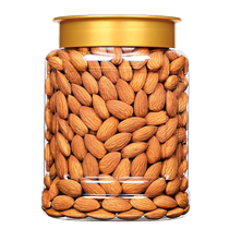 Almond kernels almond nuts New Years snacks 500g canned original big fruit Batamuda wood