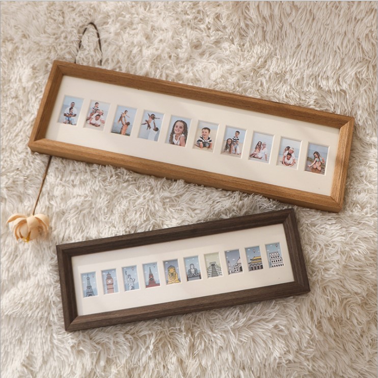 Children's witness photo photo frame Pendulum Table Baby Week of age Growing Souvenir Photo Frame An Inch Photos Infant Placement