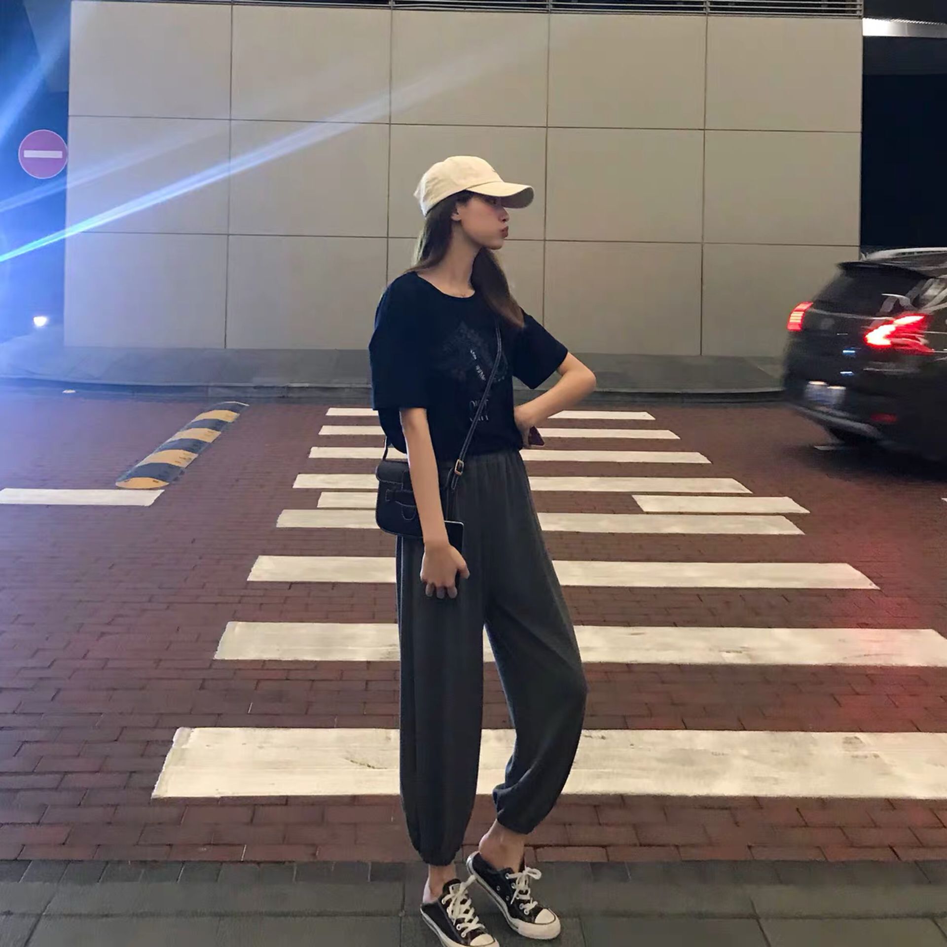 Pregnant women pants summer thin lantern pants nine summer fashion Harlen broad pants Modale wearing pregnancy