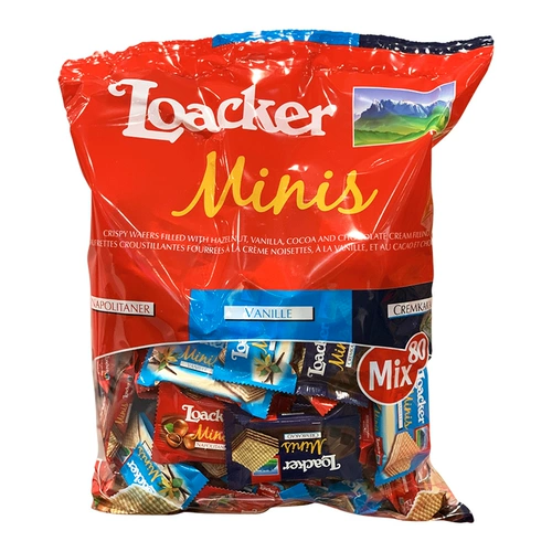 Shanghai Costco Италия импортировала Loacker Laijia Hybrid Mini Biscuits Chocolate 800G