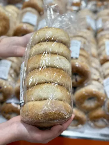 Costco Cochran Bagel Смешанный бублик Оригинальный клюквенный кунжутный завтрак Цельнозерновой хлеб 6 упаковок