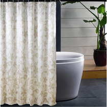 Ou Jie bathroom shower curtain waterproof mildew proof shower curtain Ivy toilet shower curtain polyester thickened shower curtain