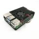 5Th Generation Raspberry Pi Pi5 Aluminum Alloy Armor Case with Pwm Temperature-Controlled Cooling Fan