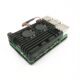 5Th Generation Raspberry Pi Pi5 Aluminum Alloy Armor Case with Pwm Temperature-Controlled Cooling Fan