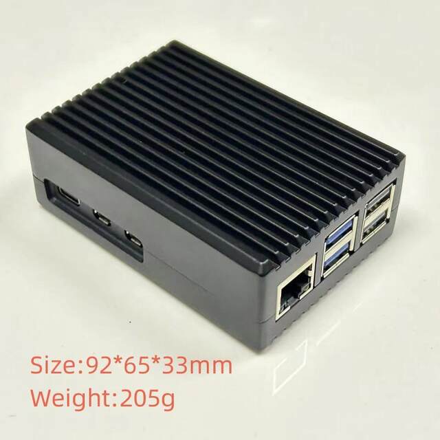 Raspberry Pi 5Th Generation Aluminum Alloy Shell Raspberry Pi 5Th Generation Aluminum Alloy Cooling Protective Case