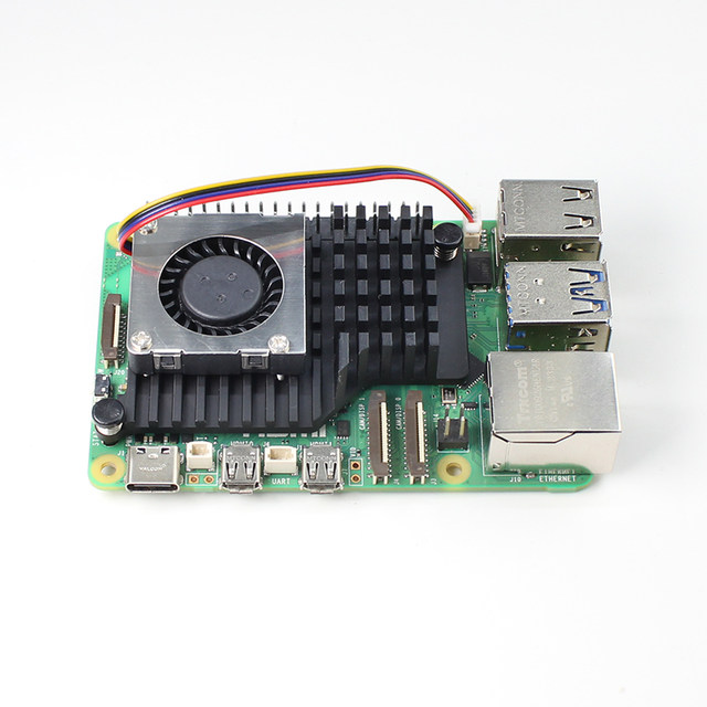 Raspberry Pi 5Th Generation Cooling Fan Raspberry Pi 5 Active Cooler Active Cooling Fan