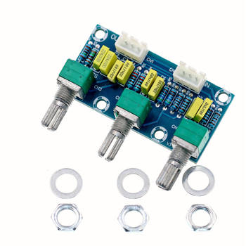Xh-M802 Passive Tuning Board Preamp Board Tone Board High and Low Bass Adjustment Hifi Audiophile Grade Finished Product