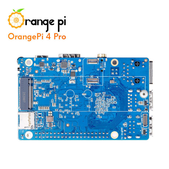 Orangepi 4 Pro Development Board with Allwinner A733 Eight-Core Soc, Lpddr5, 3Tops Computing Power
