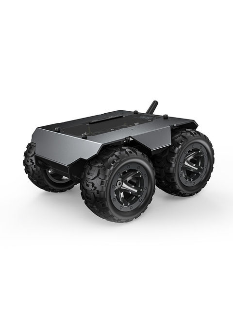 Expandable Four-Wheel Drive Wave Rover Small Car Chassis Metal Mobile Robot Esp32 Lower Control Unit
