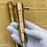 Медная латунная механическая зажигалка ручной работы на керосине