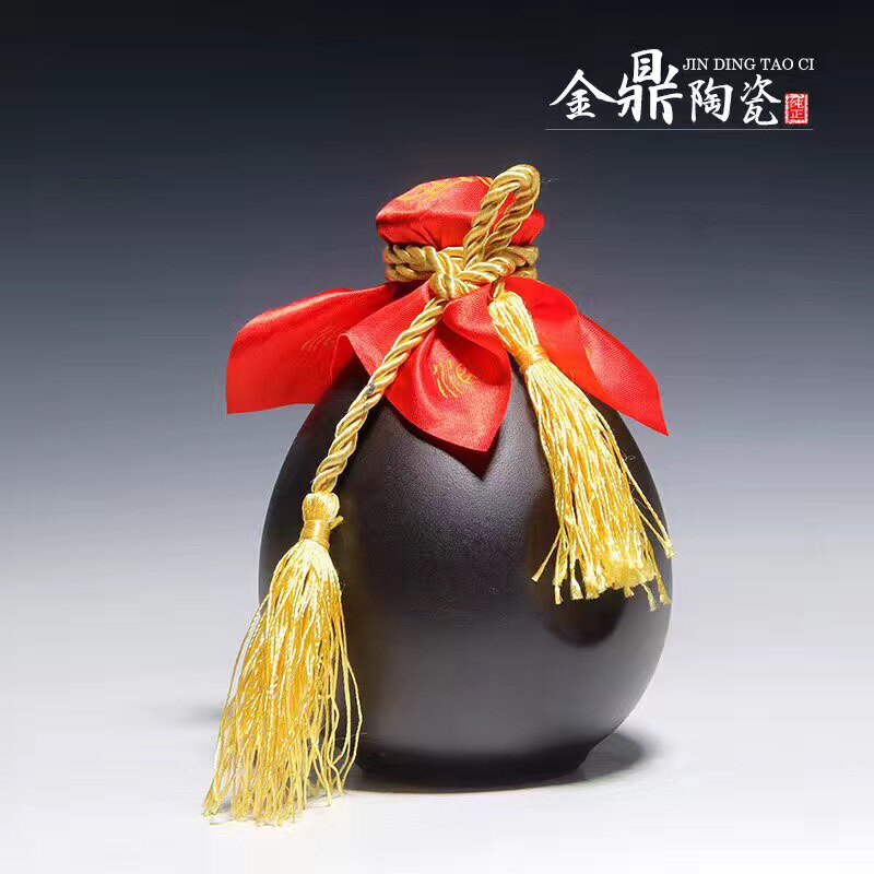 金鼎陶瓷酒瓶