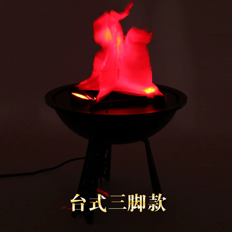 Halloween trang trí vật tư treo mô phỏng ngọn lửa đèn LED điện tử brazier đèn KTV thanh ma ám trang trí nhà đạo cụ - Sản phẩm Đảng / Magic / Hiệu suất