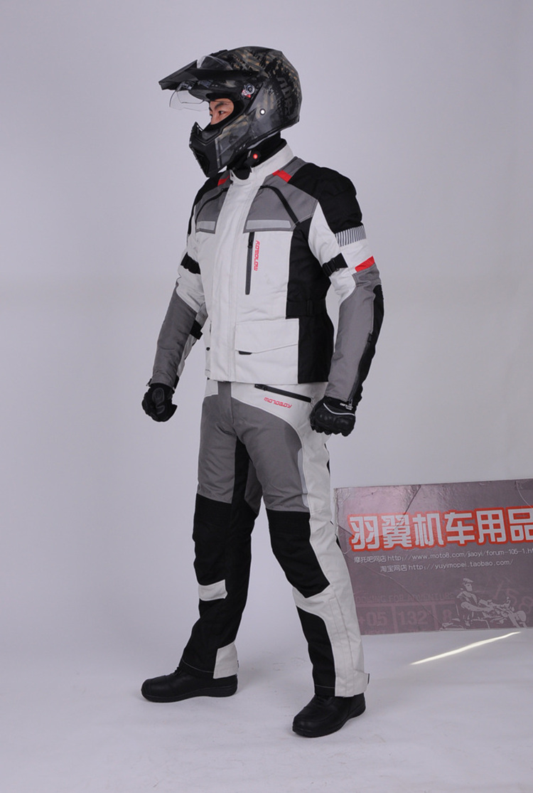 Xe mô tô được trang bị áo mưa chống thấm nước Jersey phù hợp với du lịch đường dài bao tay đi xe