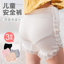 Little girls safety pants girls underwear two-in-one jk children Womens treasure leggings summer thin anti-exposure children