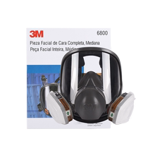 3M6800 gas mask full face spray painting special dustproof formaldehyde ammonia chemical pesticide paint protective mask
