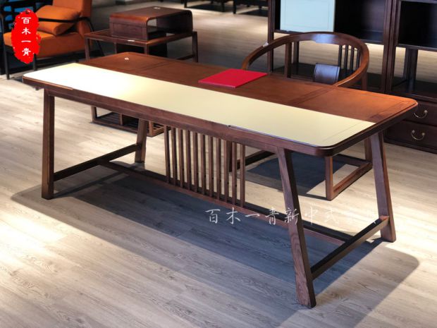 Bàn trà mới kết hợp Trung Quốc Bàn trà gỗ rắn Zen Bàn trà gỗ đơn giản hiện đại Bàn trà phòng trà - Đồ nội thất thiết kế ghế tiffany