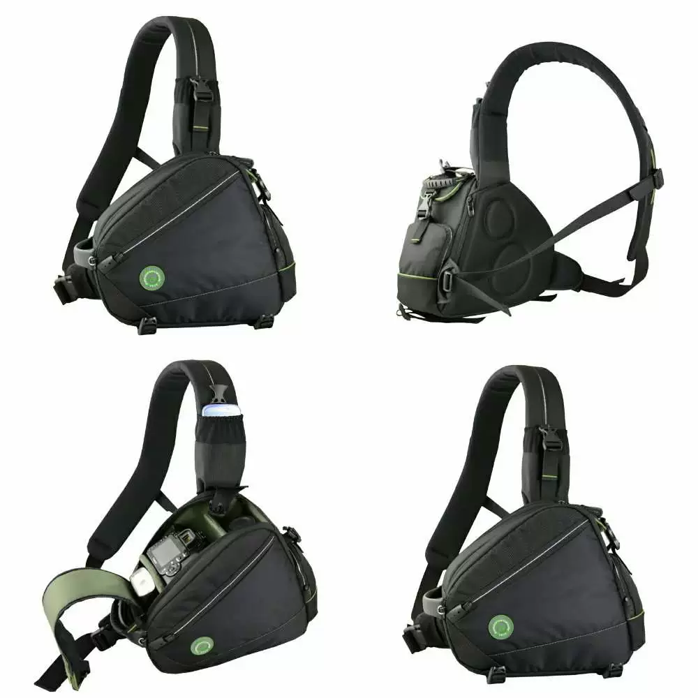 Thích hợp cho túi hình tam giác SLR 5d4 6d2 800d 6d vai messenger a7rm4 túi chụp ảnh z7 - Phụ kiện máy ảnh kỹ thuật số