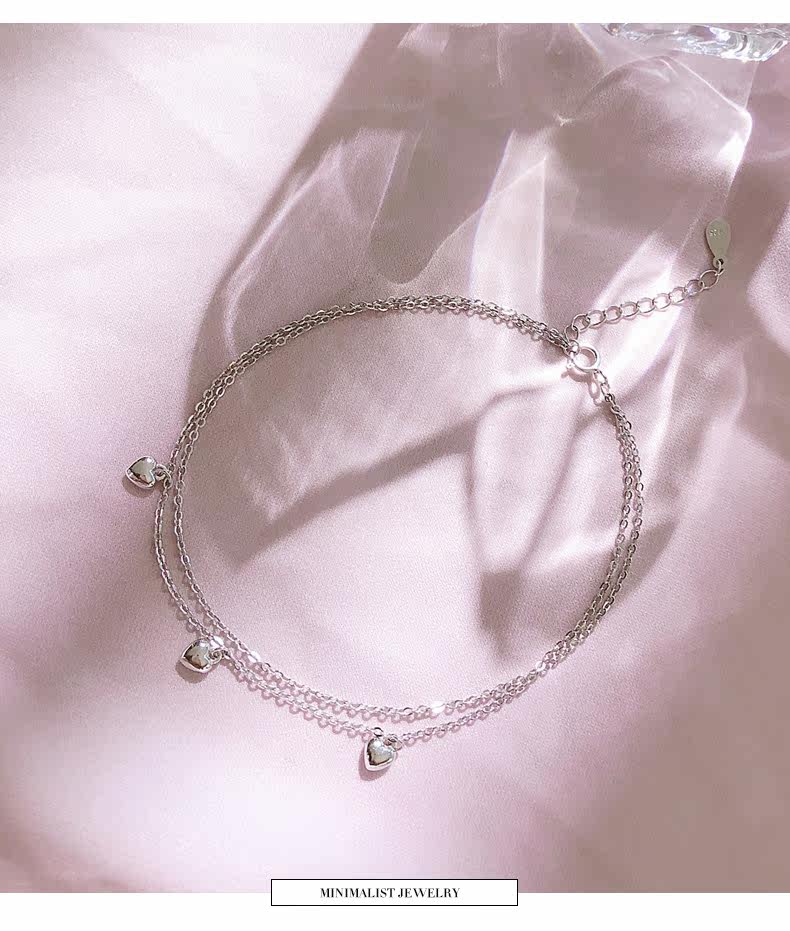 Chaine de cheville Femme en Argenterie - Ref 3101727 Image 17