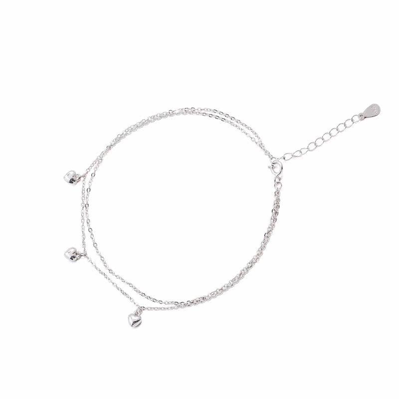 Chaine de cheville Femme en Argenterie - Ref 3101727 Image 5