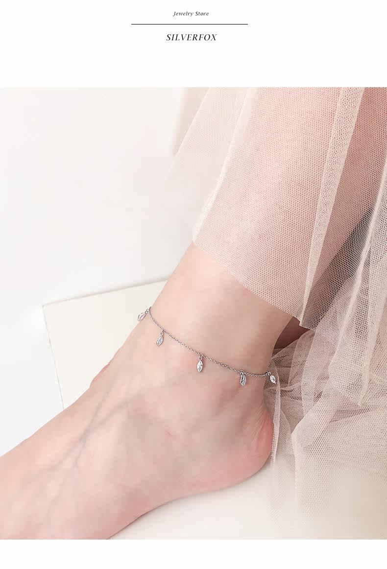 Chaine de cheville Femme en Argenterie - Ref 3102059 Image 9