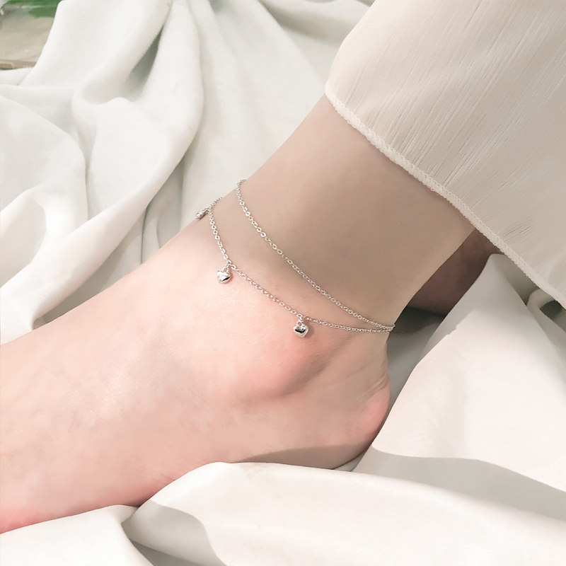 Chaine de cheville Femme en Argenterie - Ref 3101727 Image 1