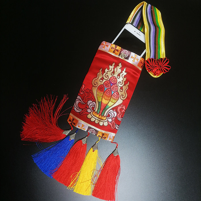 Tibetan accessories dance belt female waist cloth cloth cloth hidden waist hanging waist hanging pin pendant