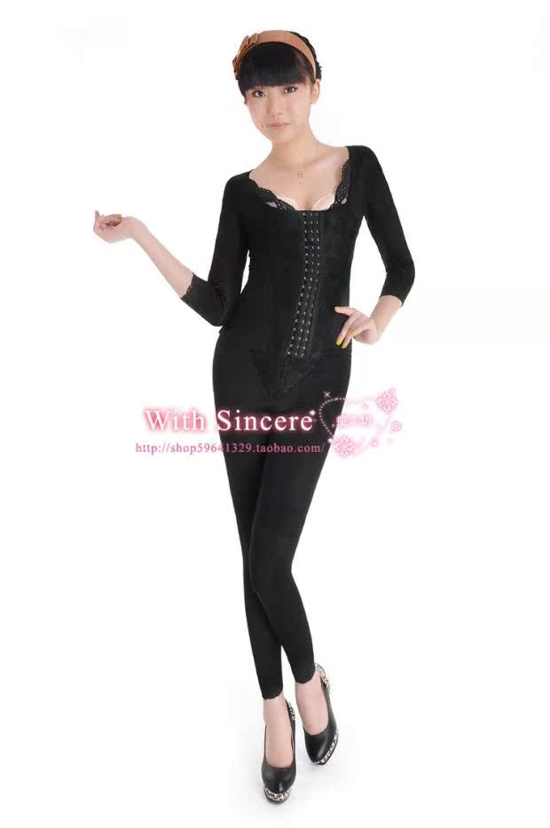 Nữ mùa đông XL sau sinh bụng bụng chia cơ thể hình phù hợp với cơ thể corset cao eo hình quần