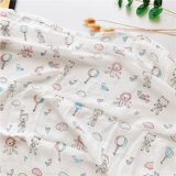 Марлевое летнее одеяло для новорожденных для младенца