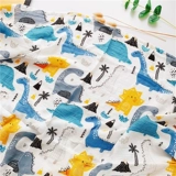 Марлевое летнее одеяло для новорожденных для младенца