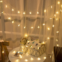 Star lights room girls bedroom layout girl decorations string lights led string lights flashing lights battery Starry Sky star