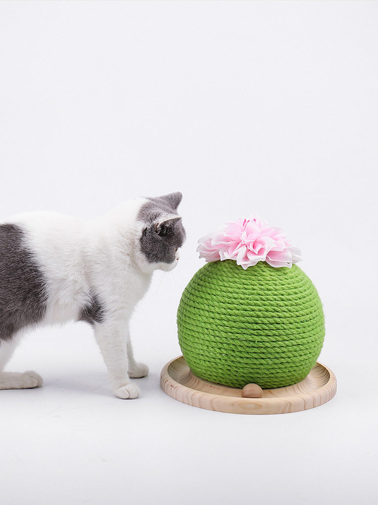 Ball Catwalk Cat Climbing Cat Scratching Board Cat Cactus Cat Climbing Frame Cat Sisal Cat Grabbing Posts Creative Pet Supplies