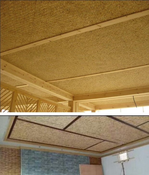 dệt tay sậy mat trần trang trí rơm mat chống ẩm mat Natural ghế giường kang Antique Khang Hy - Thảm mùa hè mua chiếu tre