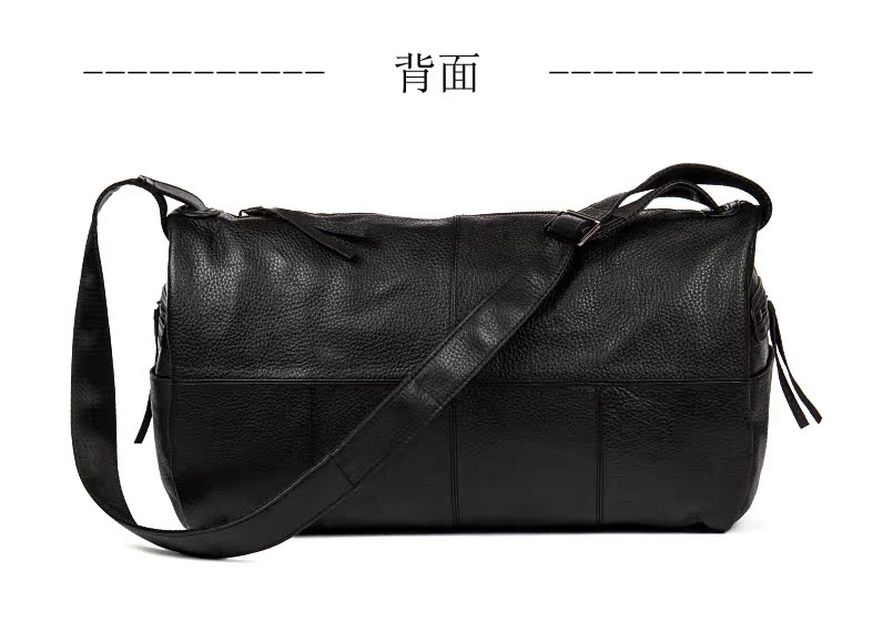 Thời gian chậm công suất lớn lớp da du lịch túi da nam kinh doanh túi xách da nữ túi du lịch túi duffel - Túi du lịch túi du lịch cao cấp