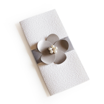 Pearl greeting cards High cold Elegant generous table card table card Private menu Wedding invitation Birthday party invitation