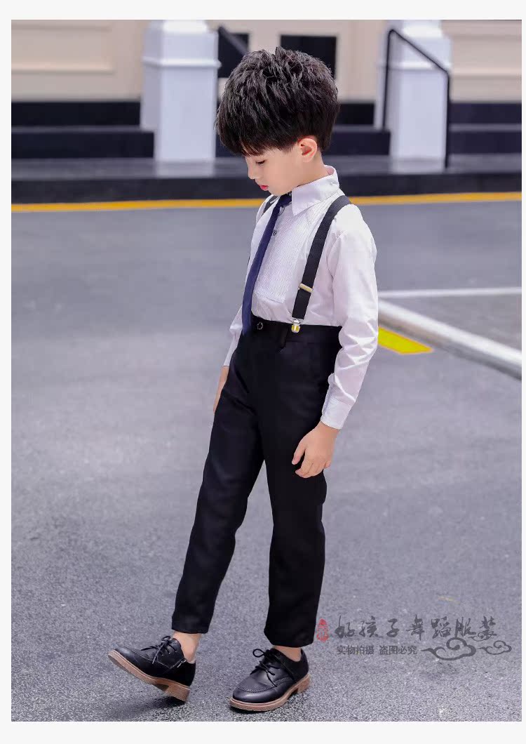 Trang phục trẻ em mẫu giáo tốt nghiệp mặc trình diễn bib trường tiểu học hợp xướng nam và nữ trình diễn trang phục mùa hè trang phục biểu diễn đẹp