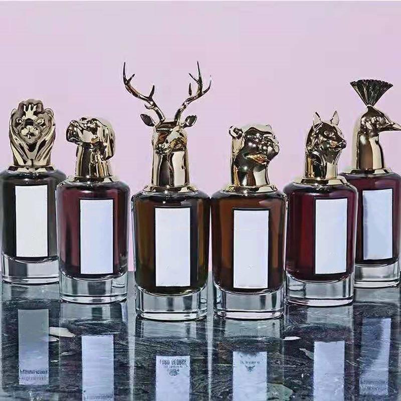 Elephant Perfume Duchess of Ross Fox Moose Rhino Lion Cheetah Animal Head Parrot Peacock Capricorn Plate