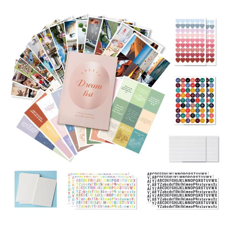 Vision Board, Wish Visualization, DIY Collage Book, Law of Attraction, Dream Map