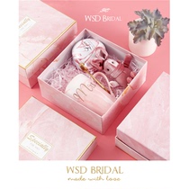 Wedding Gift box Packing box ins Bridesmaid gift empty box wsd bridal bridal return gift box