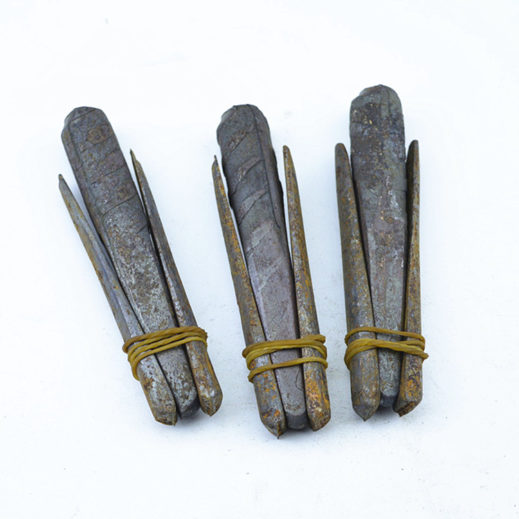 Kaishan quarrying stone tool wind drill rod drilling stone tool wedge stone breaker stone tool stone carving tool